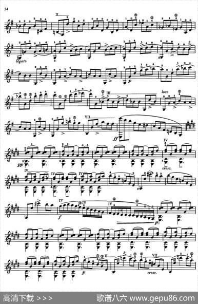 JoaquinRodrigoMusicforGuitar（罗德里戈吉他音乐P22-35）（古典吉他）|JoaquínRodrigo