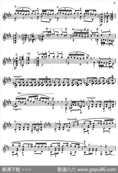 JoaquinRodrigoMusicforGuitar（罗德里戈吉他音乐P22-35）（古典吉他）|JoaquínRodrigo
