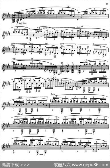 JoaquinRodrigoMusicforGuitar（罗德里戈吉他音乐P22-35）（古典吉他）|JoaquínRodrigo