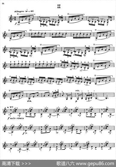 JoaquinRodrigoMusicforGuitar（罗德里戈吉他音乐P47-53）（古典吉他）|JoaquínRodrigo