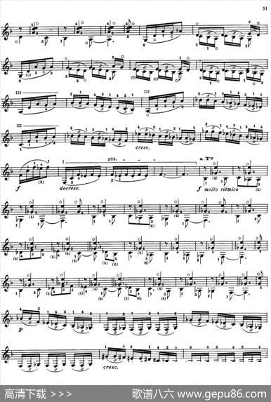 JoaquinRodrigoMusicforGuitar（罗德里戈吉他音乐P47-53）（古典吉他）|JoaquínRodrigo