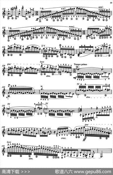 JoaquinRodrigoMusicforGuitar（罗德里戈吉他音乐P54-60）（古典吉他）|JoaquínRodrigo