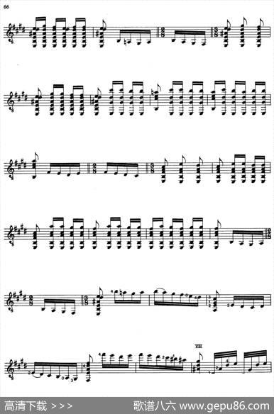 JoaquinRodrigoMusicforGuitar（罗德里戈吉他音乐P61-68）（古典吉他）|JoaquínRodrigo