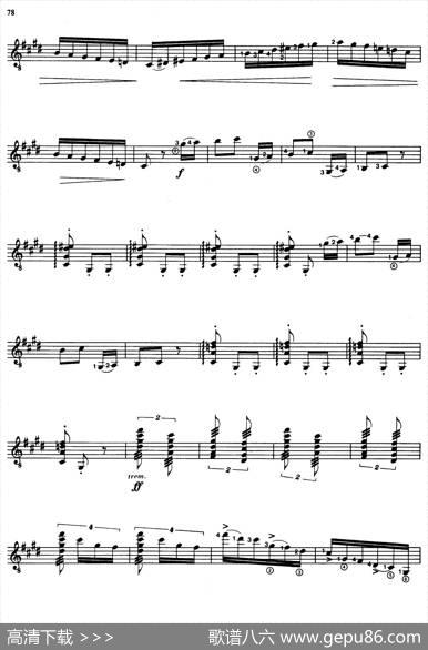 JoaquinRodrigoMusicforGuitar（罗德里戈吉他音乐P69-79（古典吉他）|JoaquínRodrigo