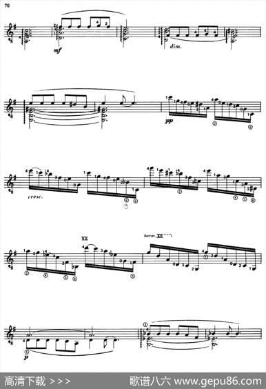 JoaquinRodrigoMusicforGuitar（罗德里戈吉他音乐P69-79（古典吉他）|JoaquínRodrigo