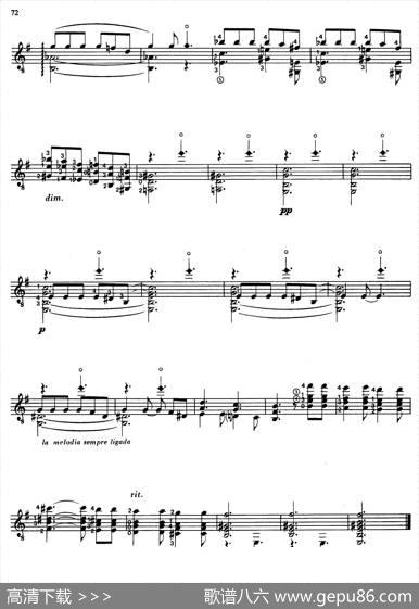 JoaquinRodrigoMusicforGuitar（罗德里戈吉他音乐P69-79（古典吉他）|JoaquínRodrigo