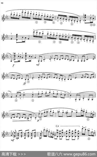 JoaquinRodrigoMusicforGuitar（罗德里戈吉他音乐P90-94（古典吉他）|JoaquínRodrigo