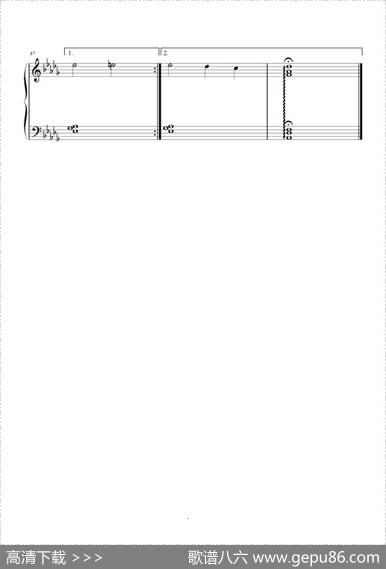 Db大调作曲练习