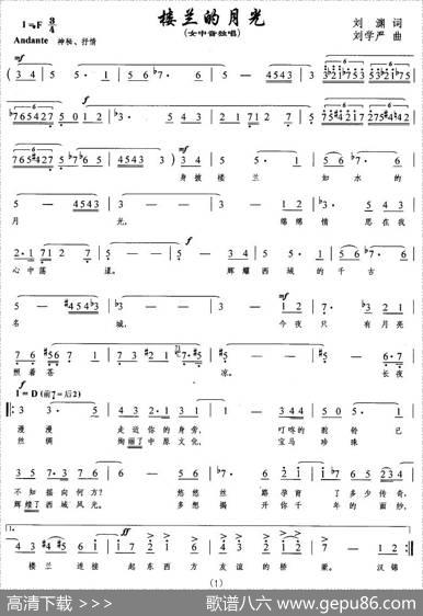 楼兰的月光 - 刘渊|刘学严