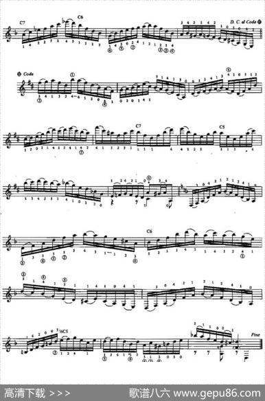 Arabescos-EstudioNo.4（古典吉他）|奥古斯汀·巴里奥斯·曼戈雷（AgustinBarriosMangore）