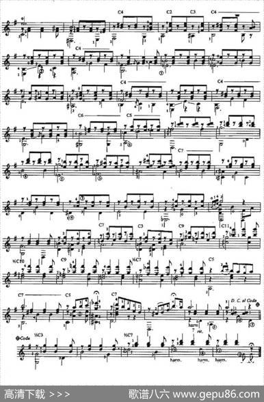 Confesion-romanza（古典吉他）|奥古斯汀·巴里奥斯·曼戈雷（AgustinBarriosMangore）