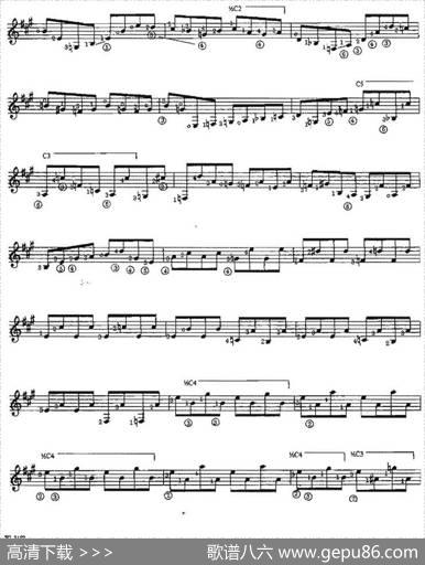 Estudio（forOp.38no.22）（古典吉他）|奥古斯汀·巴里奥斯·曼戈雷（AgustinBarriosMangore）