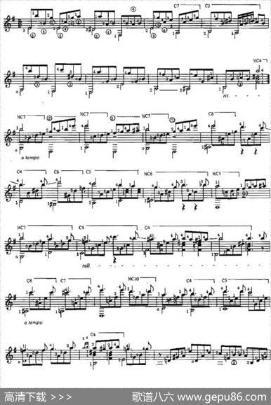 Amimadre（古典吉他）|奥古斯汀·巴里奥斯·曼戈雷（AgustinBarriosMangore）