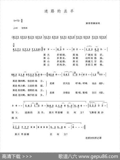 迷路的羊羔