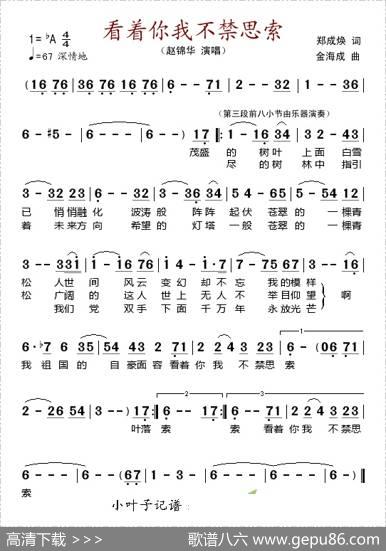 看着你我不禁思索 - 郑成焕|金海成