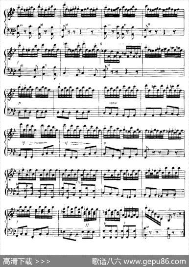 手风琴练习曲（车尔尼作品849之13）|车尔尼