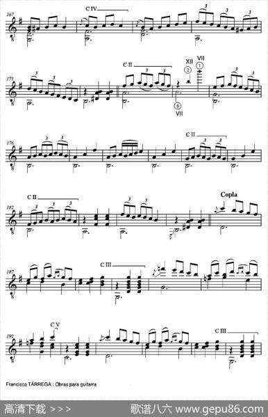 LACARTAGENERA（古典吉他）|弗朗西斯科·泰雷加FranciscoTarrega(1852-1909)