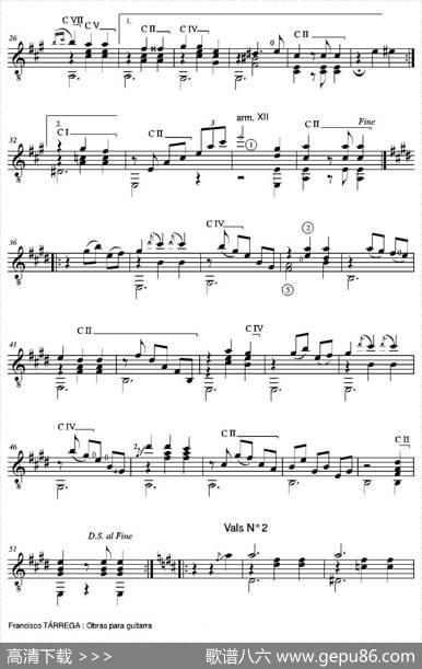 LASDOSHERMANITAS(Dosvalses)（古典吉他）|弗朗西斯科·泰雷加FranciscoTarrega(1852-1909)