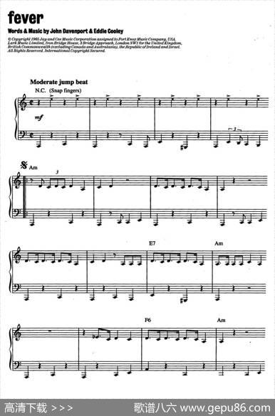 Fever - J|JohnDavenport&EddieCooley