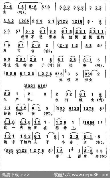 [湖北大鼓]亲生儿子闹洞房