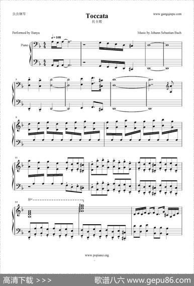 Toccata|JohannSebastianBach