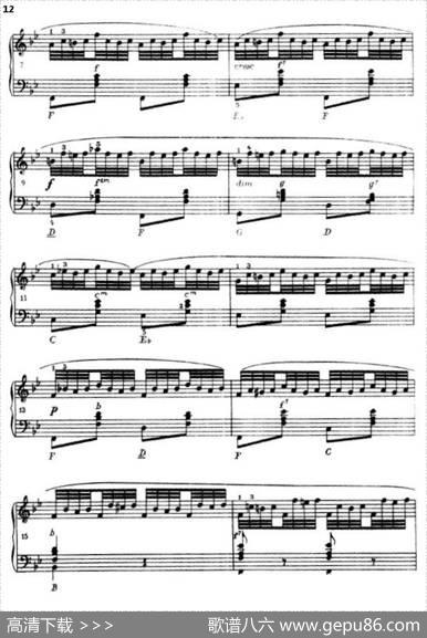 《车尔尼手风琴练习曲集》第Ⅲ册（P1—25）