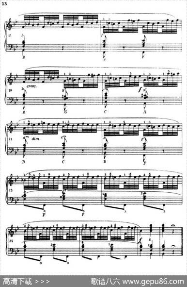 《车尔尼手风琴练习曲集》第Ⅲ册（P1—25）