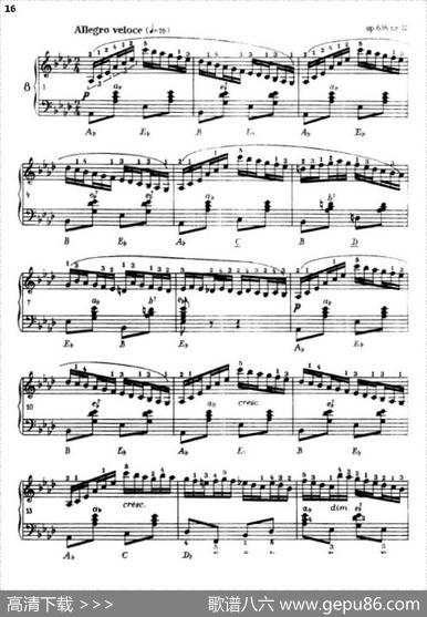 《车尔尼手风琴练习曲集》第Ⅲ册（P1—25）