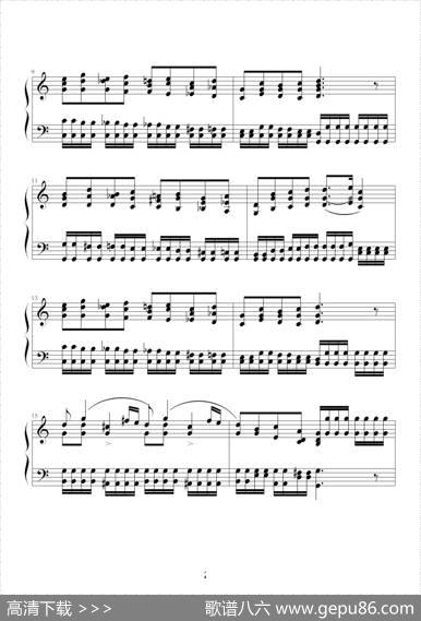 练习曲（Op.72No.4）|莫什科夫斯基-Moszkowski