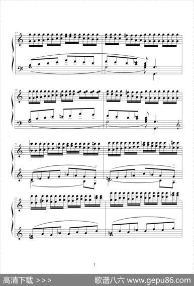 练习曲（Op.72No.4）|莫什科夫斯基-Moszkowski