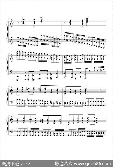 练习曲（Op.72No.4）|莫什科夫斯基-Moszkowski