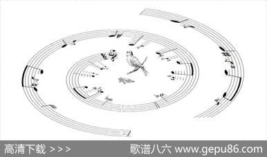 北窗外的鸟儿啁啾谱图2（趣味音画）|王少师编曲