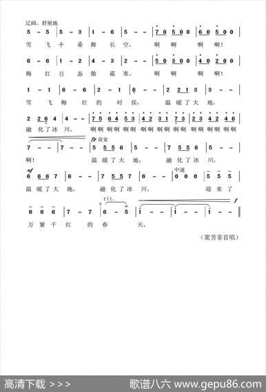 雪飞梅红圆舞曲（张效密词晨歌曲） - 张效密|晨歌