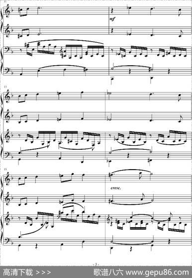 拉赫玛尼诺夫第三钢琴协奏曲