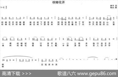 槟榔花开（瞿琮词陈光曲） - 瞿琮|陈光
