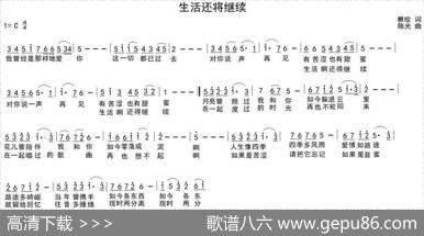 生活还将继续 - 瞿琮|陈光