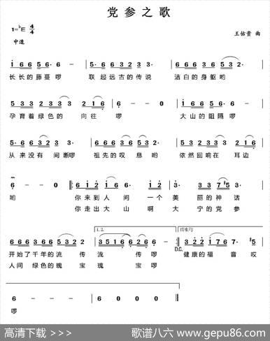 党参之歌|王佑贵
