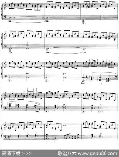 15EtudesdeVirtuositéOp.72No.8（十五首钢琴练习曲之八）|莫什科夫斯基