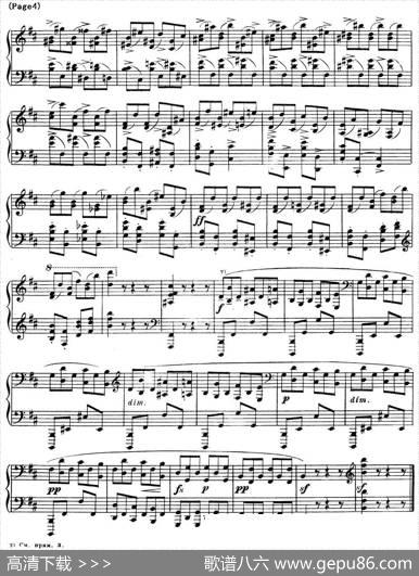 斯克里亚宾12首钢琴练习曲Op8（No.3AlexanderScriabinEtudes）|斯克里亚宾