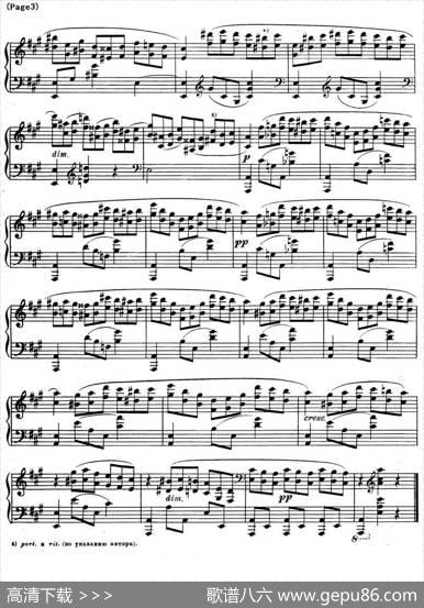 斯克里亚宾12首钢琴练习曲Op8（No.6AlexanderScriabinEtudes）|斯克里亚宾