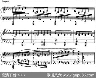 斯克里亚宾12首钢琴练习曲Op8（No.10AlexanderScriabinEtudes）|斯克里亚宾