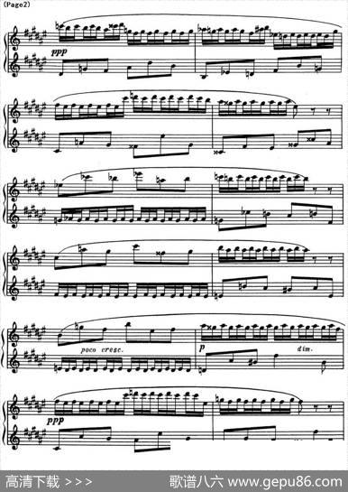 斯克里亚宾8首钢琴练习曲Op42（No.3AlexanderScriabinEtudes）|斯克里亚宾