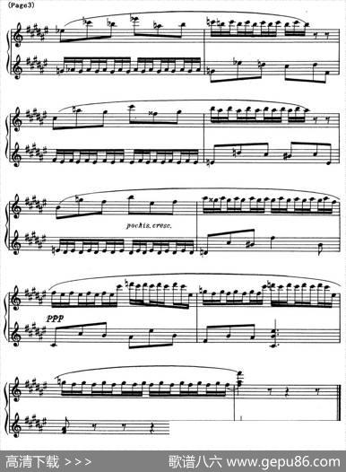 斯克里亚宾8首钢琴练习曲Op42（No.3AlexanderScriabinEtudes）|斯克里亚宾