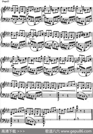 斯克里亚宾8首钢琴练习曲Op42（No.7AlexanderScriabinEtudes）|斯克里亚宾