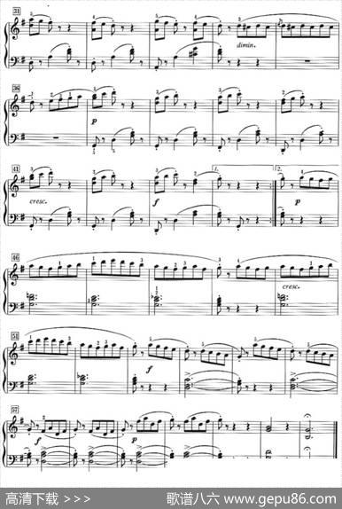 50首莱蒙钢琴练习曲作品37（NO.13）|莱蒙