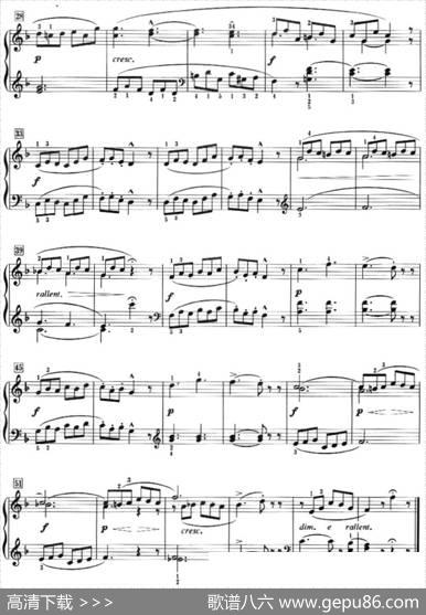 50首莱蒙钢琴练习曲作品37（NO.19）|莱蒙