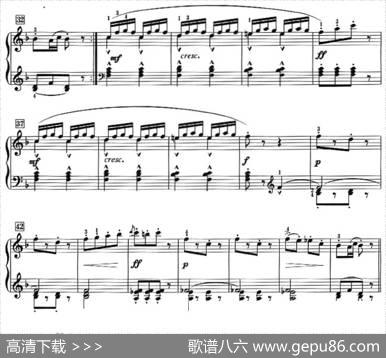 50首莱蒙钢琴练习曲作品37（NO.29）|莱蒙