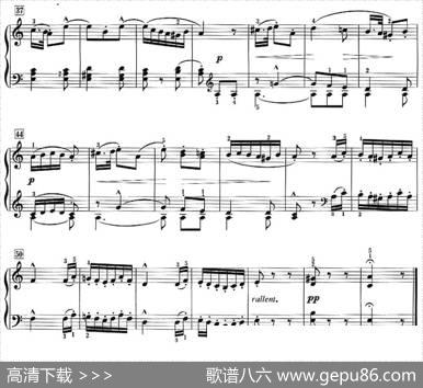 50首莱蒙钢琴练习曲作品37（NO.38）|莱蒙