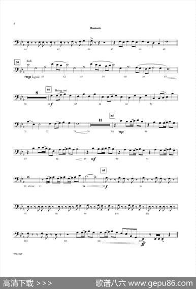 DanceofHarlequins（大管分谱）