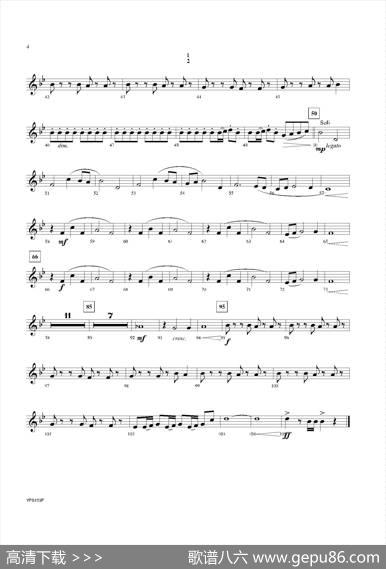 DanceofHarlequins（圆号分谱）